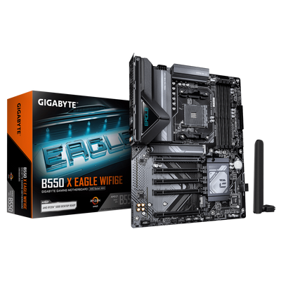GIGABYTE Mainboard B550 X EAGLE WIFI6E - ATX - Socket AM4 - AMD B550-4