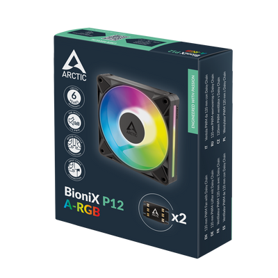 ARCTIC Fan BioniX P12 A-RGB - 12 cm-5
