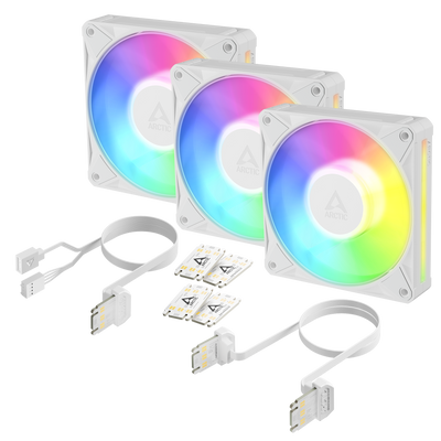 ARCTIC Fan BioniX P14 A-RGB White - 14 cm - 3-pack-1
