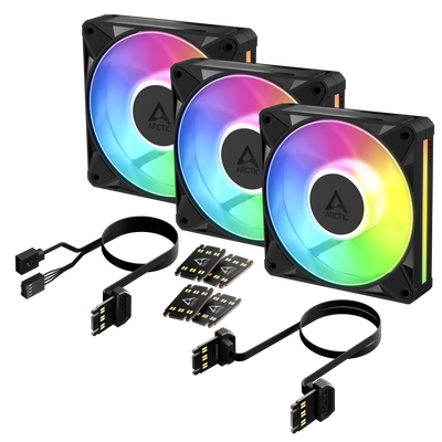 ARCTIC Fan BioniX P14 A-RGB - 14 cm - 3-pack