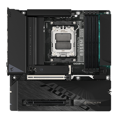 Matična ploča GIGABYTE B850M AORUS STEALTH (AMD B850, AM5, Micro ATX, DDR5, Wi-Fi 7)-0