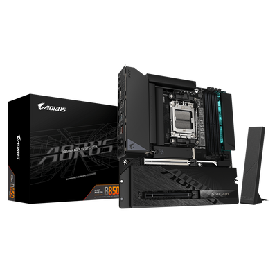 Matična ploča GIGABYTE B850M AORUS STEALTH (AMD B850, AM5, Micro ATX, DDR5, Wi-Fi 7)-5