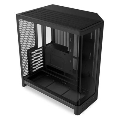 Kućište NZXT H6 (ATX mid-tower, dvokomorno, kaljeno staklo, 55 L, crna boja)