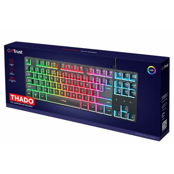 Tipkovnica TRUST GXT 833 Thado, HR/SI-2
