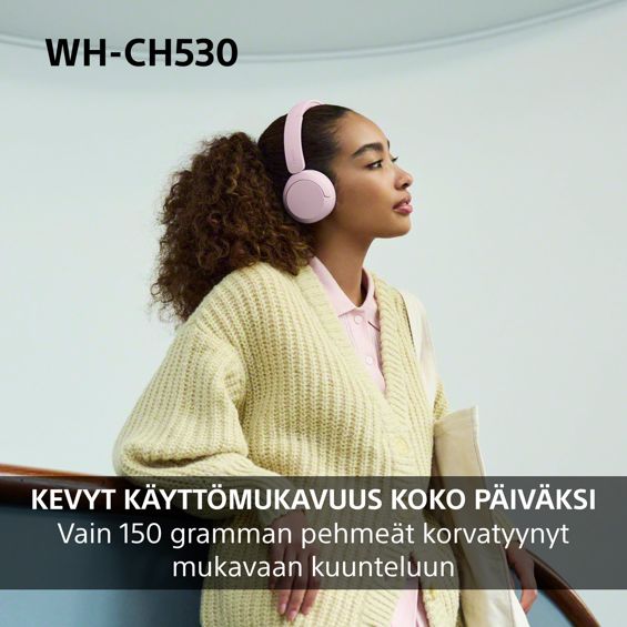 Bežične on-ear slušalice Sony WH-CH530, Black-3