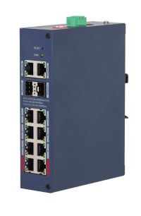 Dahua Technology CHS4212-8GT-110 network switch Managed L2 Gigabit Ethernet (10/100/1000) Power over Ethernet (PoE) Desktop Blue-0