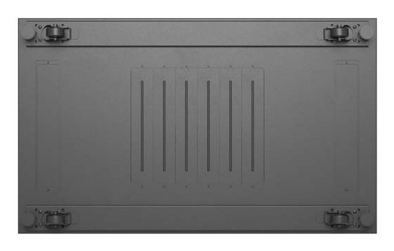 Rack ormar LANBERG FF01-6022-12B 19" 22U (samostojeći, 600 x 1000 mm, staklena prednja vrata, crna boja)-5