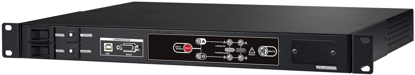POWER WALKER AUTOMATIC TRANSFER SWITCH 19" RACK FOR UPS UP TO 3000VA, 8X IEC C13, 1X IEC C19-1