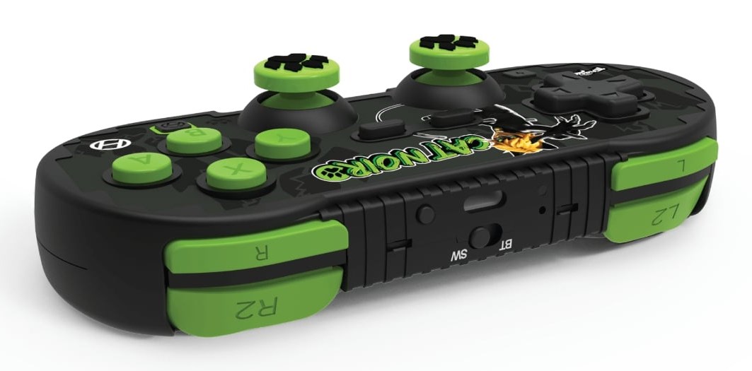 Hyperkin M01328-MTCN Gaming Controller Black, Green Bluetooth Gamepad Android, MAC, Nintendo Switch, Nintendo Switch OLED, PC, iOS-1