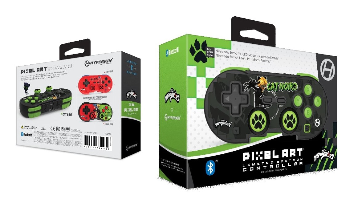 Hyperkin M01328-MTCN Gaming Controller Black, Green Bluetooth Gamepad Android, MAC, Nintendo Switch, Nintendo Switch OLED, PC, iOS-2