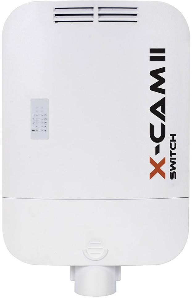 SWITCH POE CAMSAT X-CAM II Switch PoE+ 4F TX13 (12V, TX1310, RX1550)-0