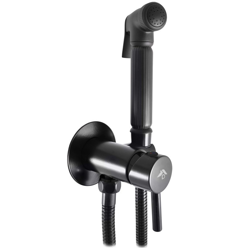 black matte bidet faucet-0