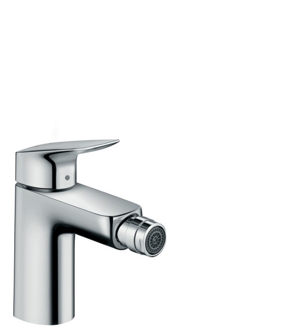 Jednoručna bidetska slavina HANSGROHE Logis 100 (krom, pop-up odvodni set, G 3/8)-0