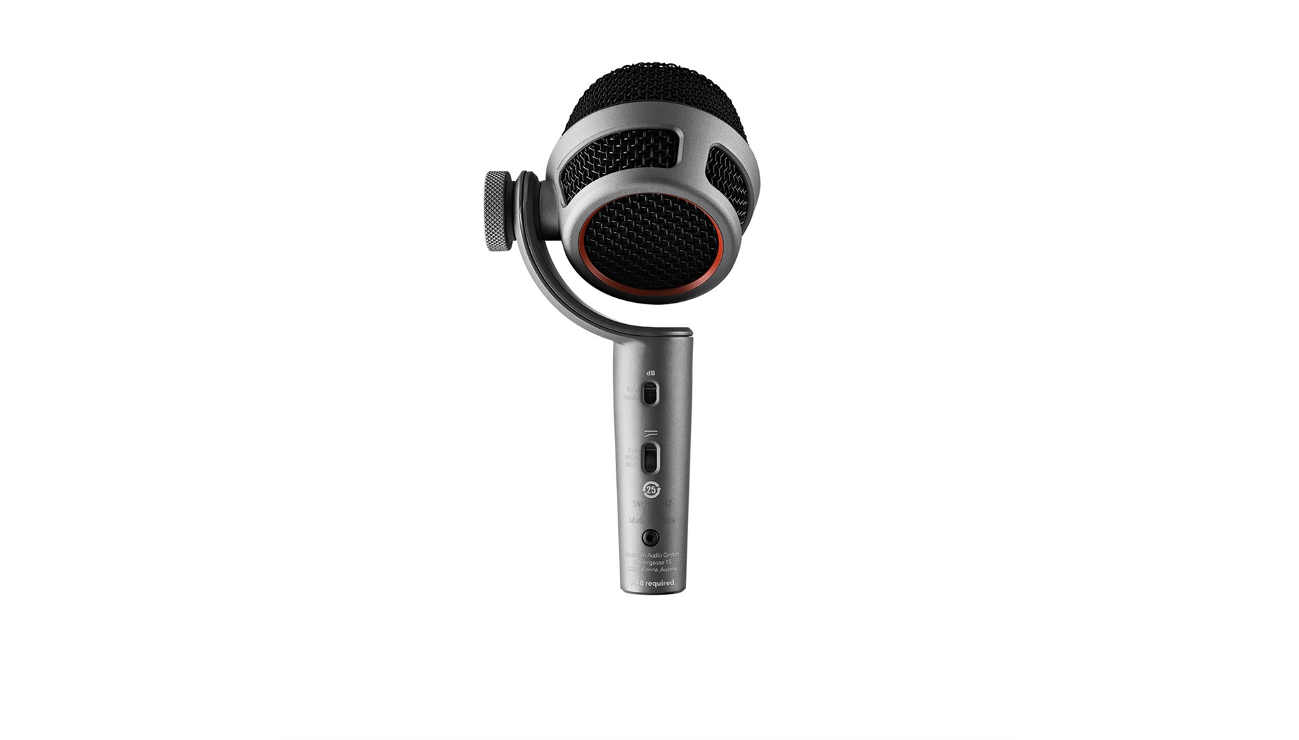 Instrumentalni mikrofon AUSTRIAN AUDIO OC7 (kondenzatorski, kardioidni, XLR, okretna glava 220°)-4