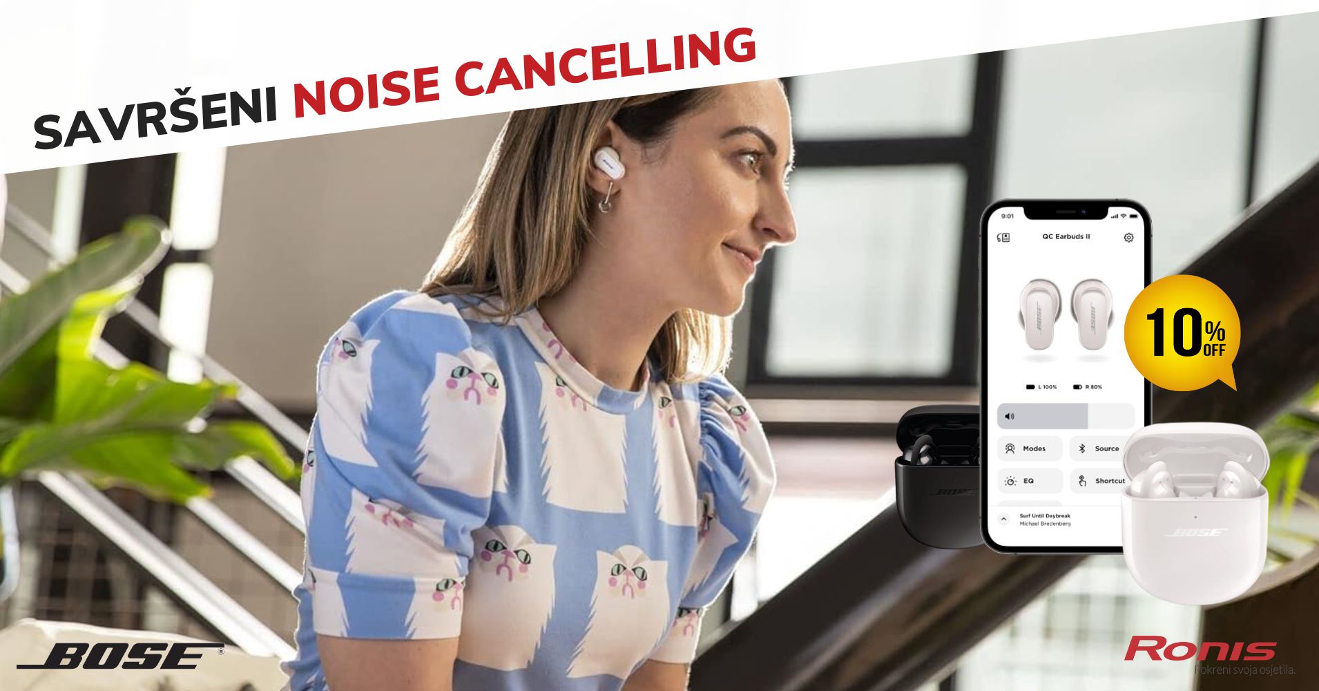 Bose QuietComfort Earbuds II i QuietComfort Earbuds – Vrhunski zvuk po fantastičnim cijenama!