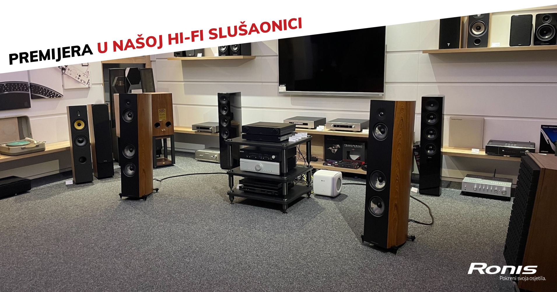 Acoustic Energy Corinium-sada u Ronisu Velesajam! 🎶