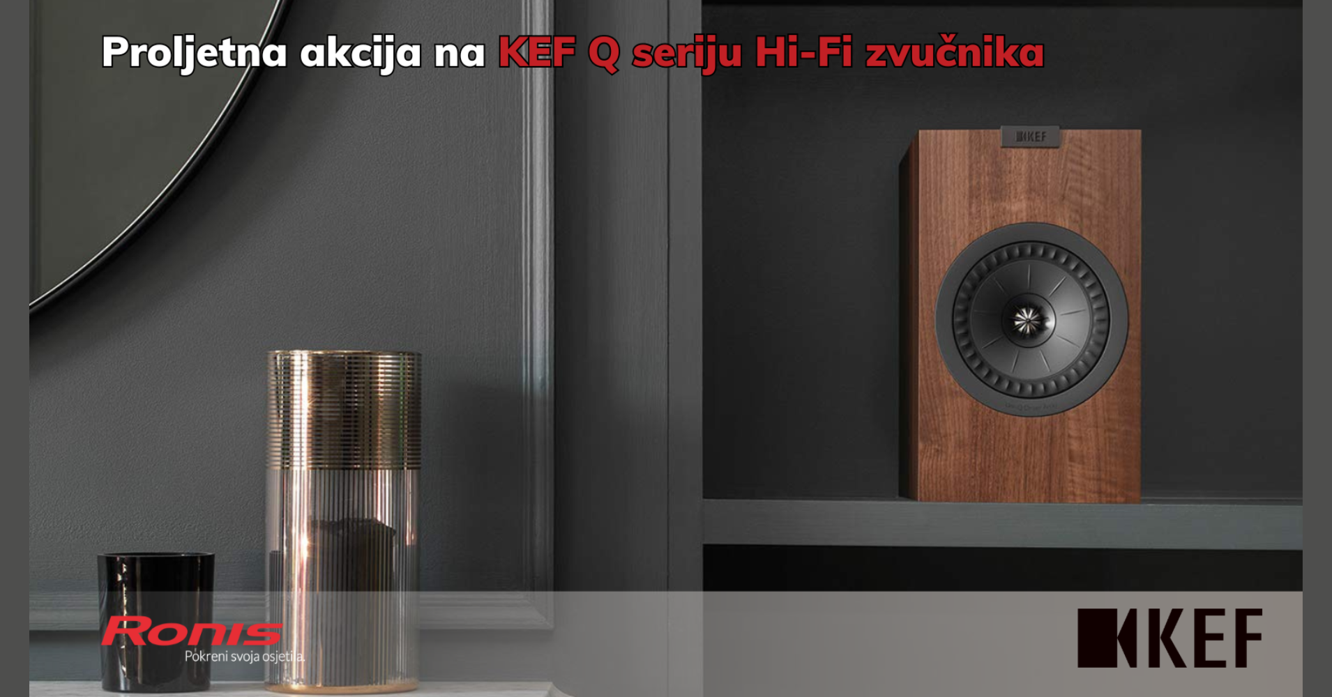 Akcijska ponuda na KEF Q seriju zvučnika