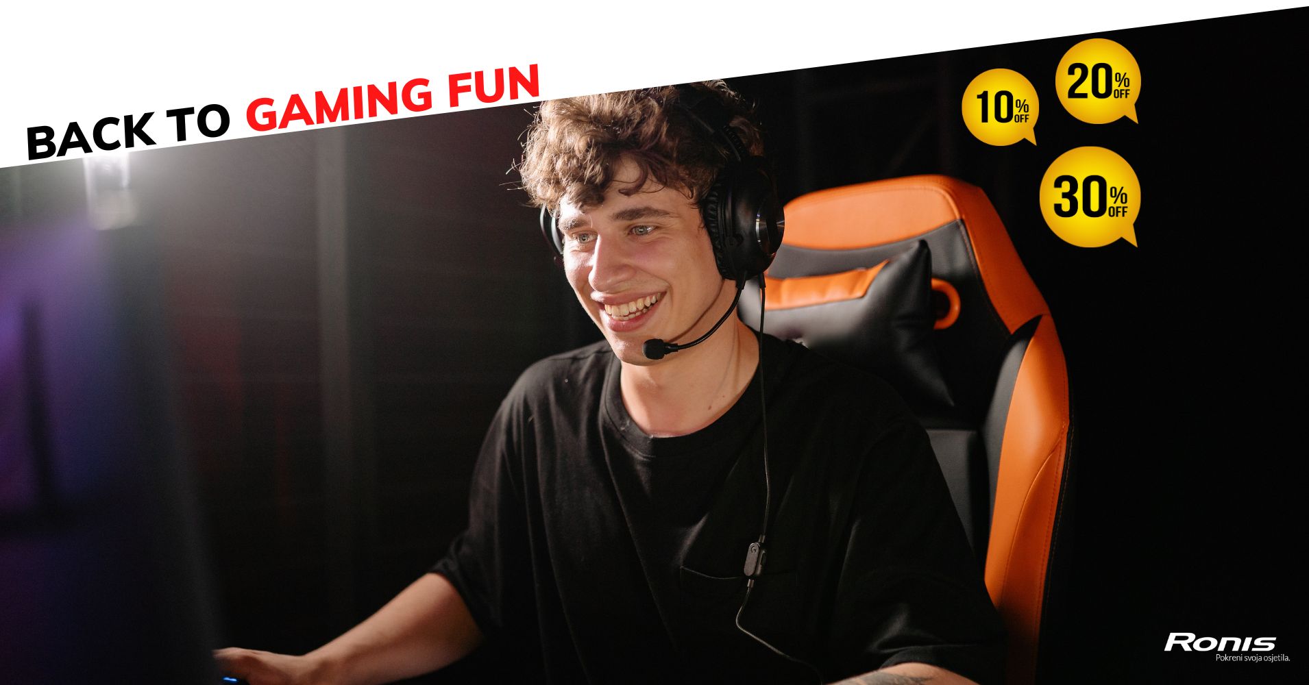 Back to LJETNI PRAZNICI akcija na gaming opremu, računala i monitore! 🎮