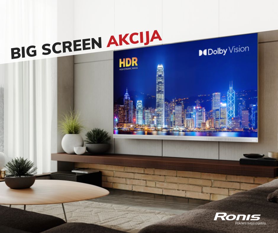 BIG Screen TV akcija! ⚽ Sharp i Samsung televizori na popustu