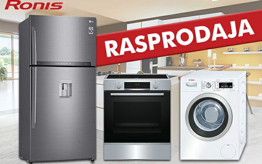 BIJELA TEHNIKA -30% Bosch, LG, Samsung, Inventor. ČISTIMO SKLADIŠTE Nabavi hladnjak, perilicu, sušilicu, pećnicu, napu ili ploču za kuhanje po neponovljivoj cijeni!