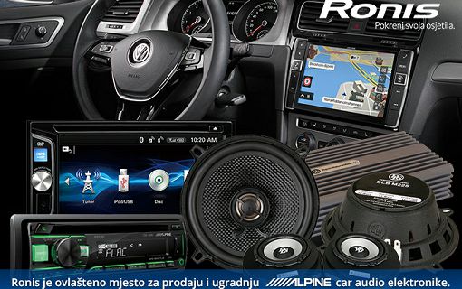 CAR AUDIO AKCIJA - Alpine, DLS, Infinity, Focal, Dynamat sniženi do 43%. Autoradio, zvučnici, pojačalo..opremi svoje vozilo moćnim hi-fi zvukom i pretvori svaku vožnju u zabavu! Kontaktiraj nas za savjet i dogovori ugradnju u ovlaštenom servisu.