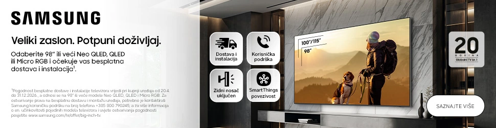 Samsung TV VIP service do 31. 12. 2026.