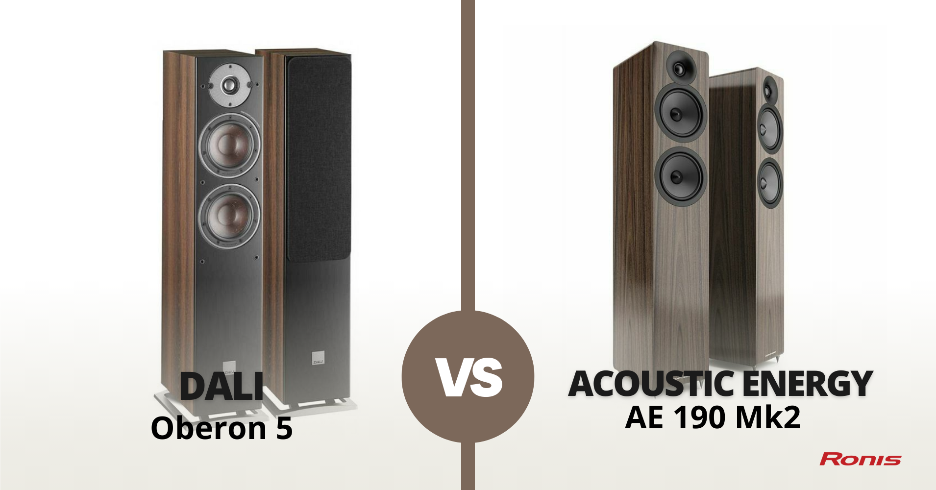 Dali Oberon 5 vs. Acoustic Energy AE109 MK2: Koji su zvučnici najbolji za tebe?