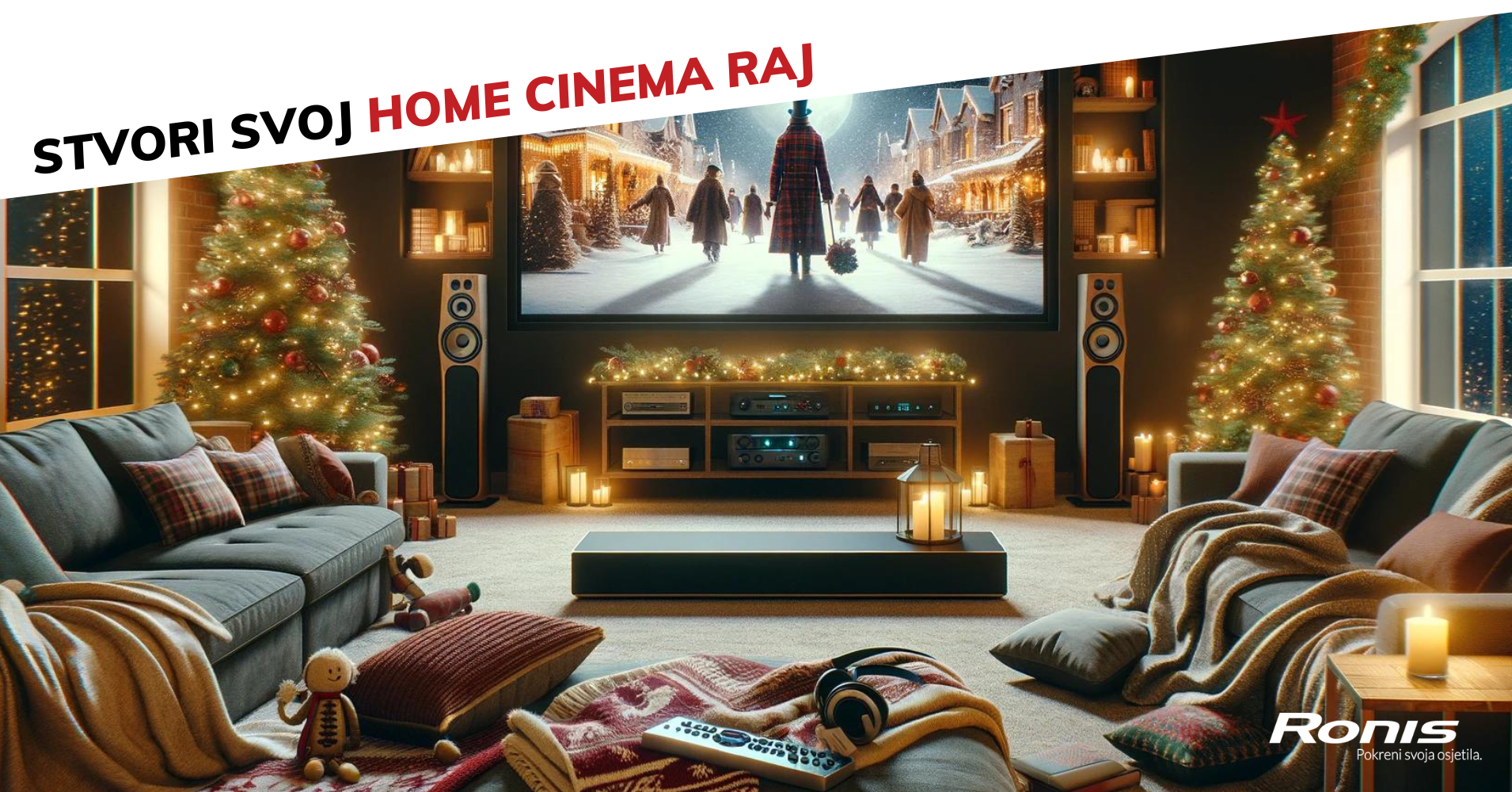 Denon, Yamaha, Dali, Klipsch. 🔊 Pretvori svoj dom u pravo kino!