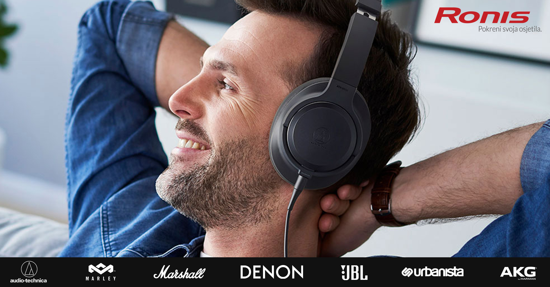 Do 35% popusta na slušalice! JBL, Marley, Audio-Technica, Denon, Marshall, Urbanista