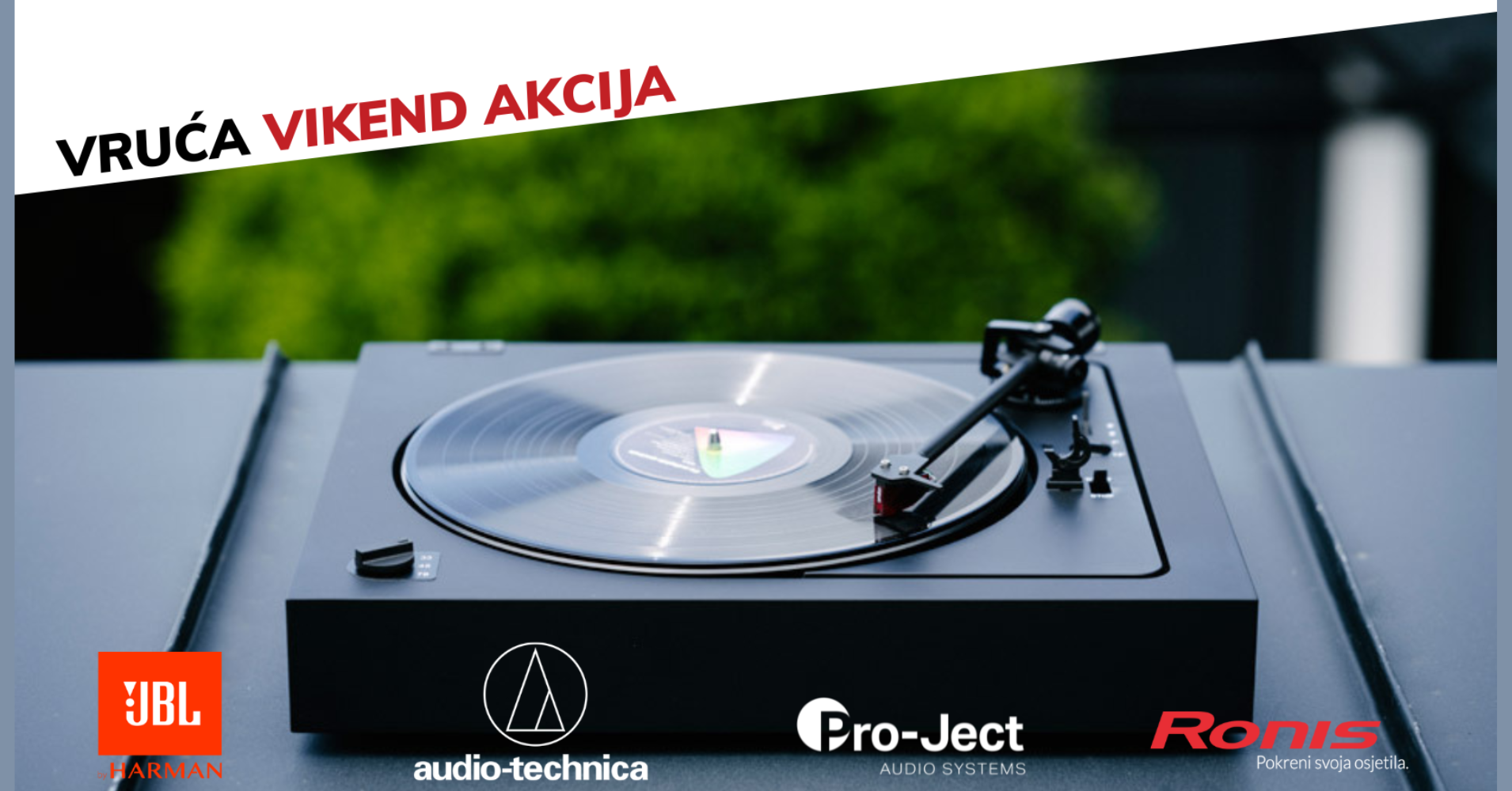 FLASH SALE: Gramofoni i gramofonska oprema po sniženim cijenama