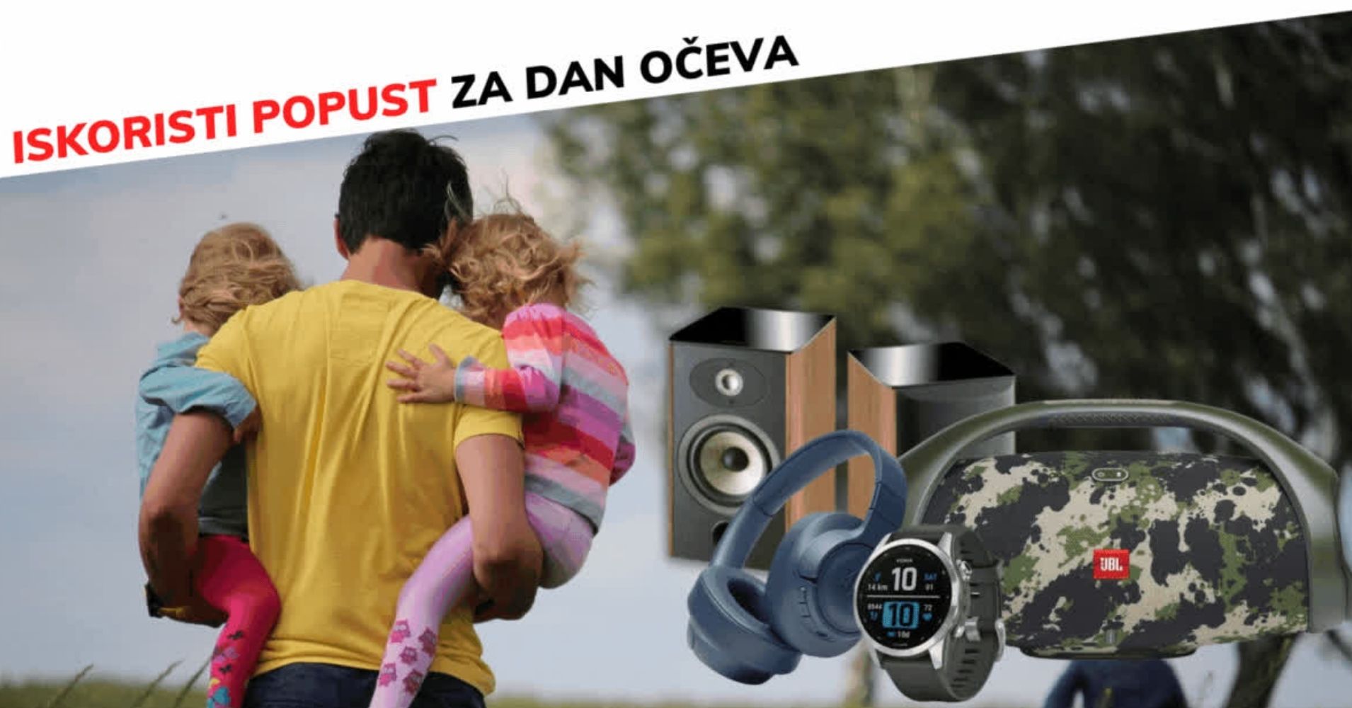 Focal, Garmin, Alpine, JBL 🎵 Akcija za Dan očeva!