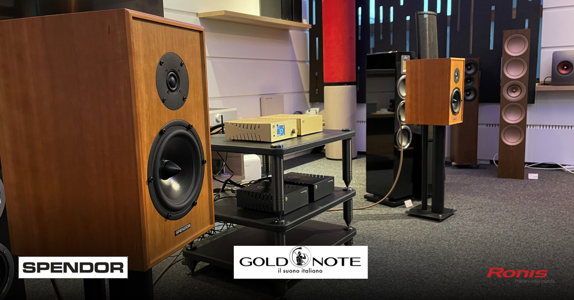 Gold Note & Spendor prezentacija u našoj slušaonici! 🔊