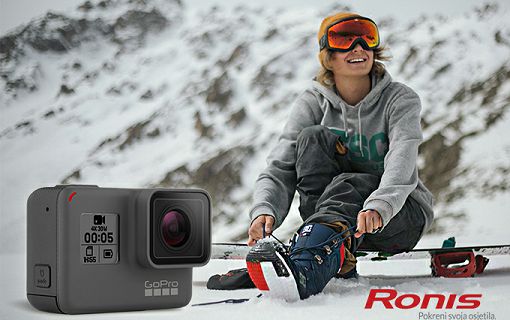 GOPRO HERO5 AKCIJA Budi heroj i kreni u avanturu uz poklon bateriju i nosač za samo 2599 kn!