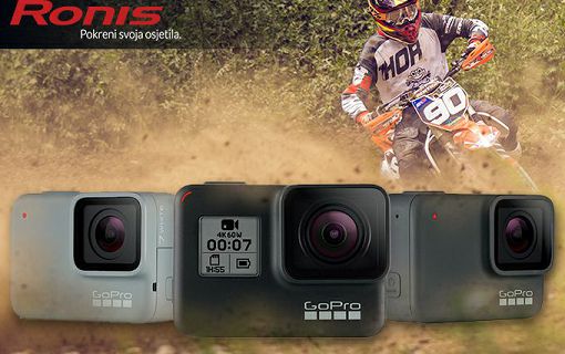 GoPro HERO7 je tu! Plati na 24 rate i iskoristi 15% popusta na sve dodatke s lagera!