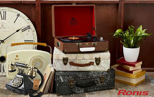 GPO RETRO Oživi svoj dom u shabby chic stilu sada do 25% povoljnije! Nabavi vintage gramofon, telefon, radio, kazetofon i opremu u jesenskoj akciji!