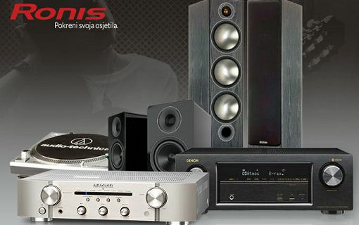 HIFI AKCIJA Acoustic Energy, Denon, Marantz, Audio-Technica, Jamo, Monitor Audio sniženi do 33%