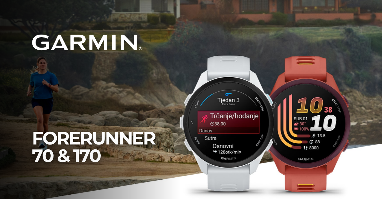 Novi Garmin Forerunner 70 i 170