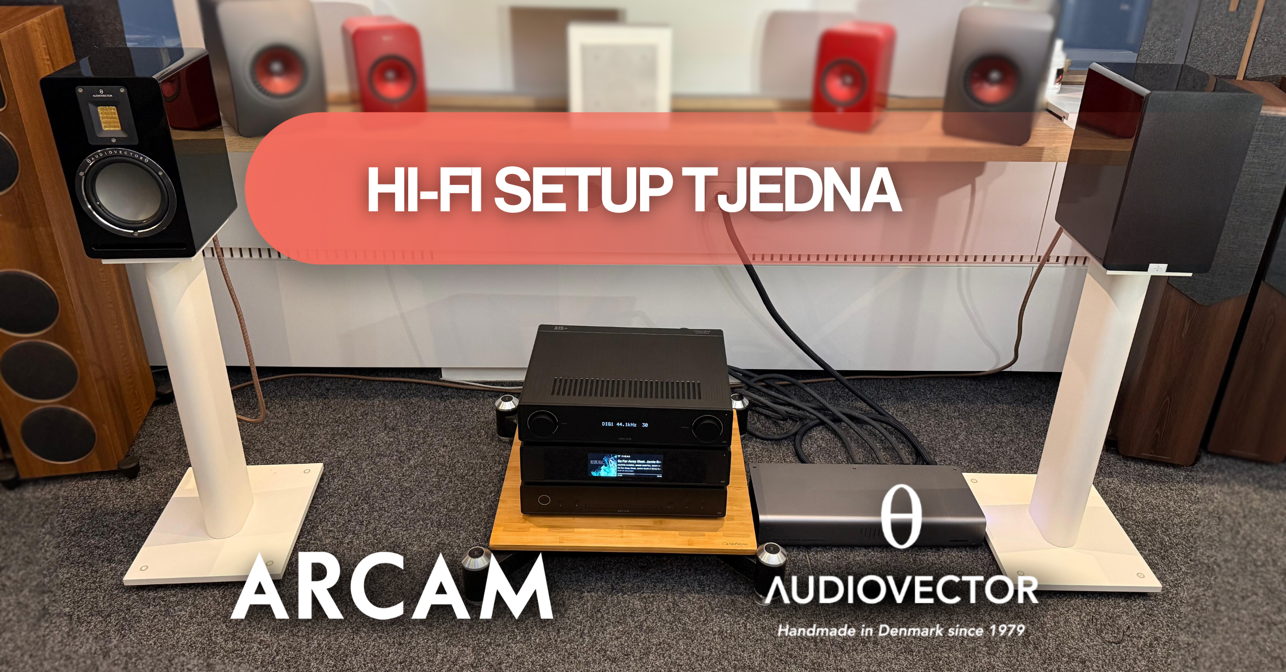 Arcam A15+ & Audiovector QR1