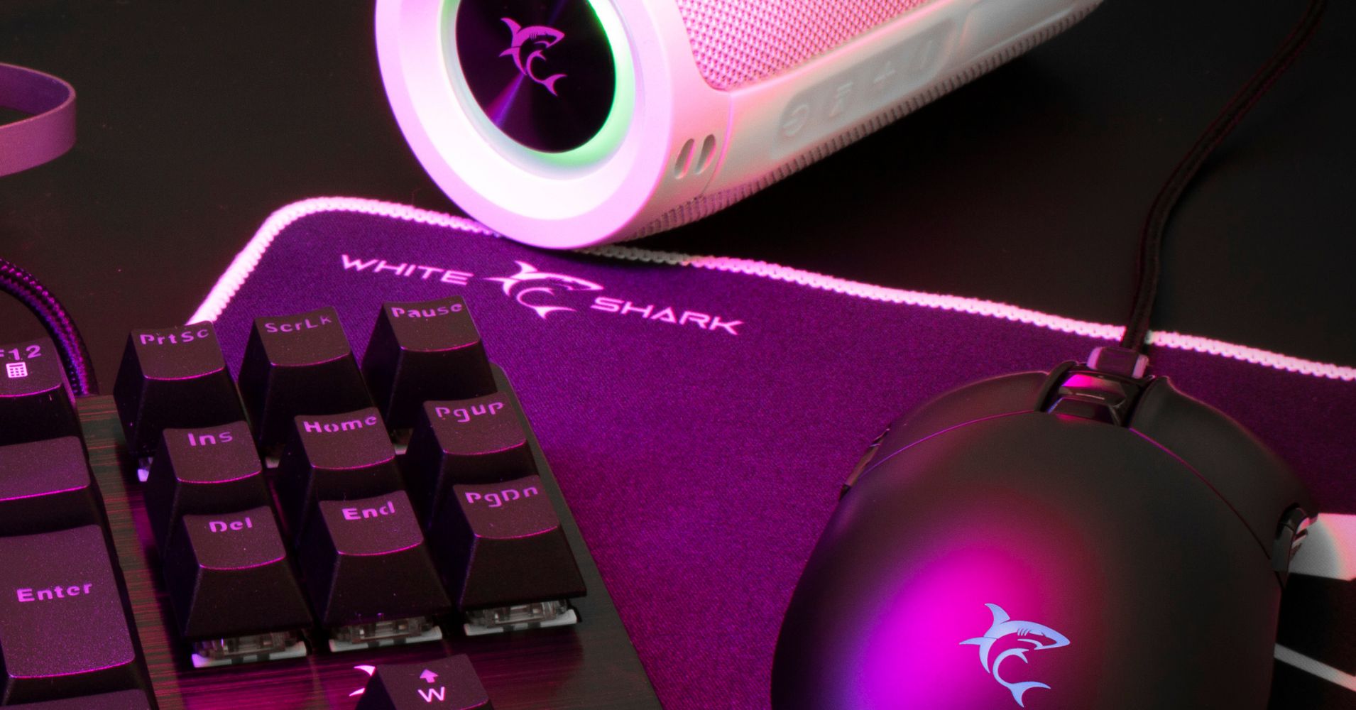 Iskoristi 20% popusta na White Shark periferiju! 🖱️