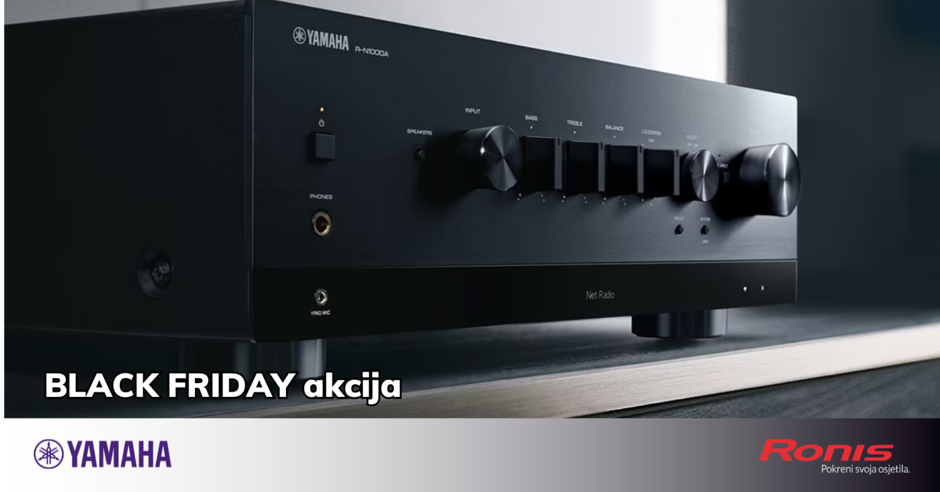 Iskoristi Yamaha Black Friday – Vrhunski zvuk po nevjerojatnim cijenama!
