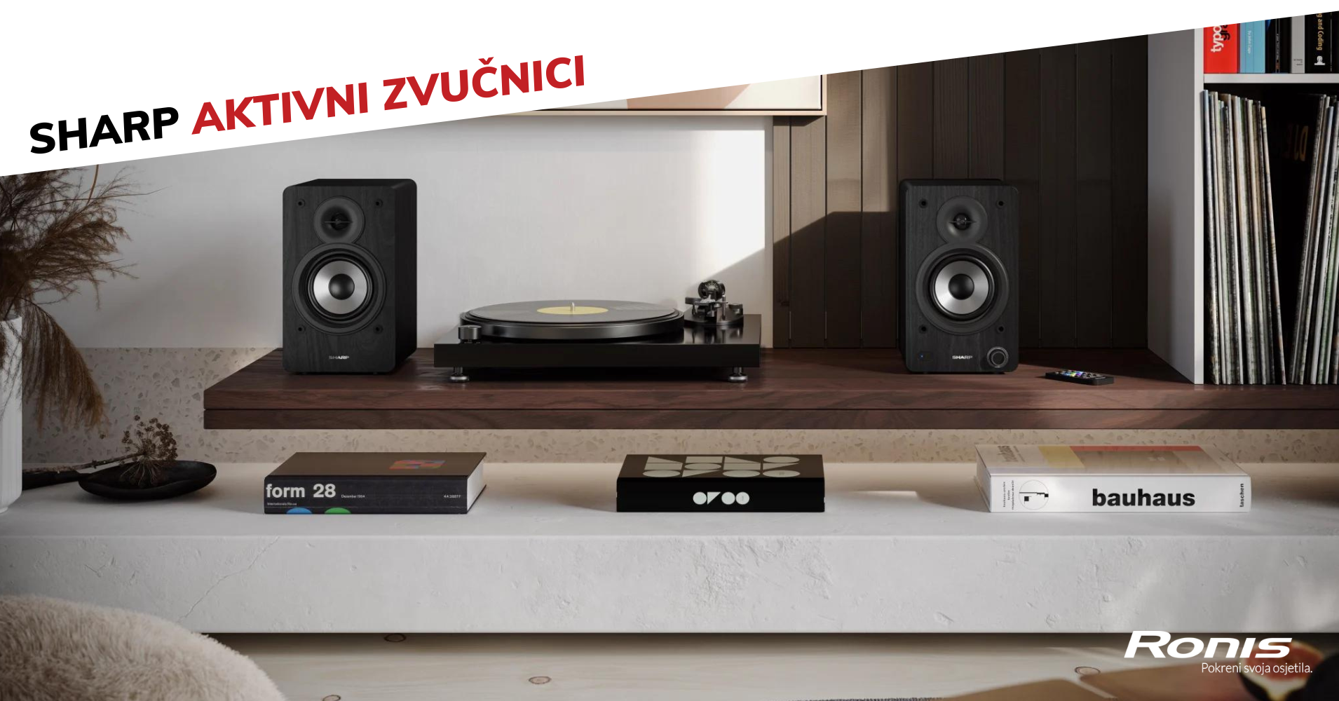 Istraži izvanredne mogućnosti SHARP CP-SS30 aktivnih zvučnika! 🔊