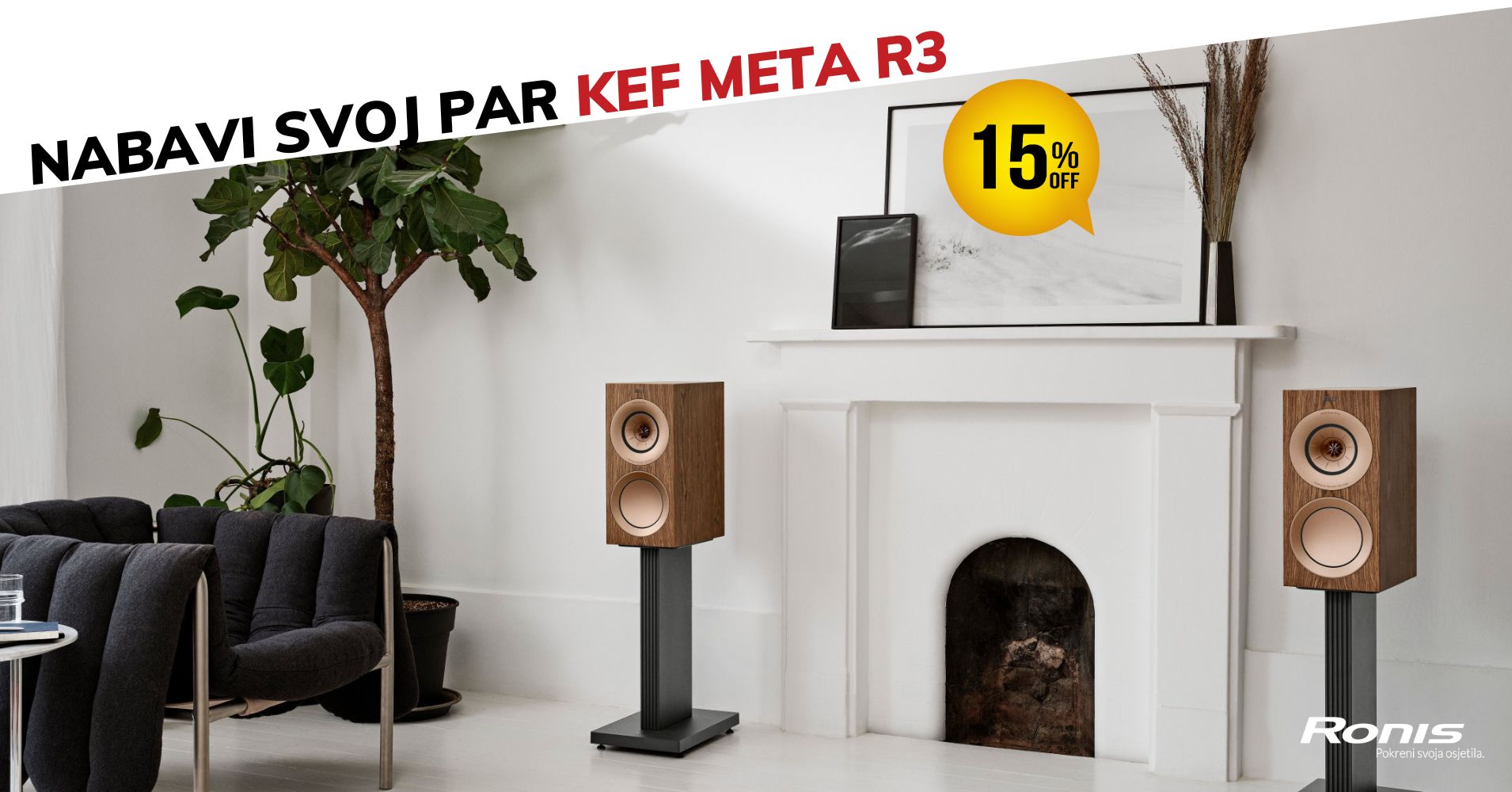 KEF R3 Meta: zvučnici koji oduzimaju dah- sada na akciji! 🎵