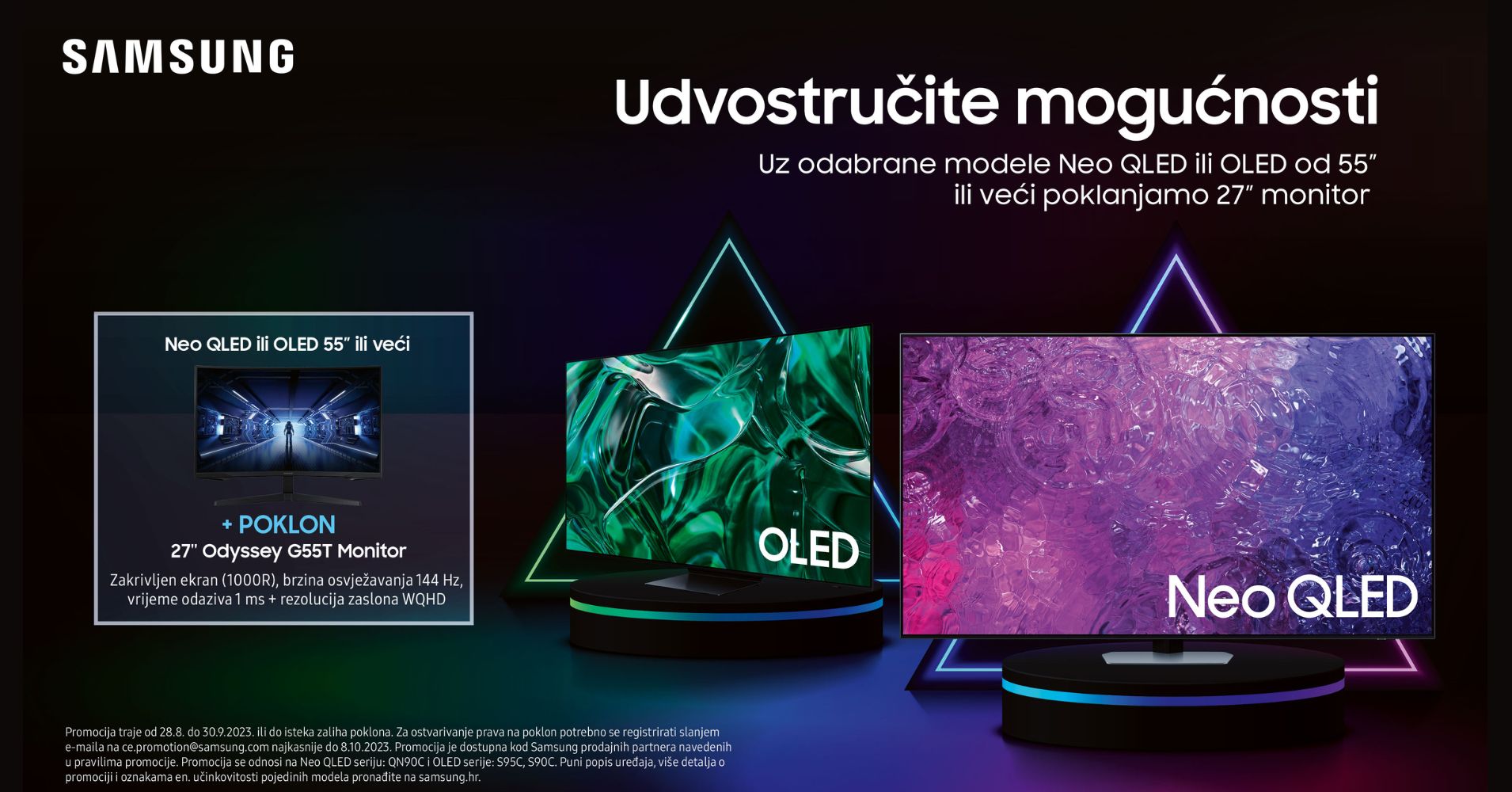Kupi novi Samsung NEO QLED ili OLED i uživaj u poklonu!