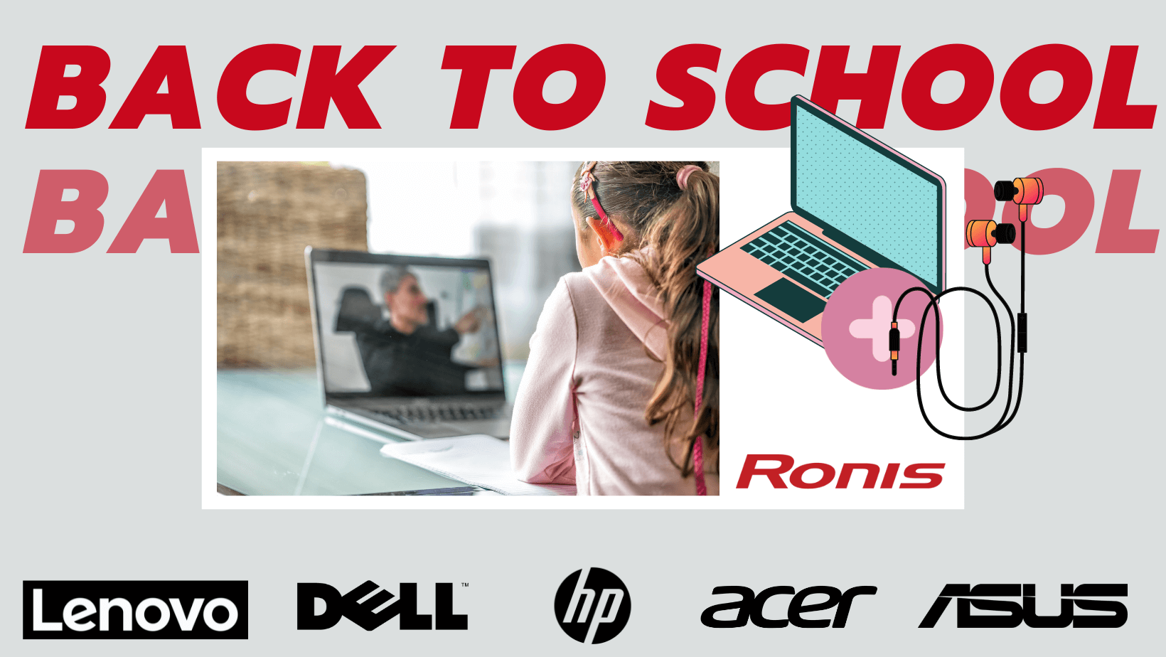 Laptopi na popustu + FREE slušalice 🎁 | Velika BACK TO SCHOOL akcija!