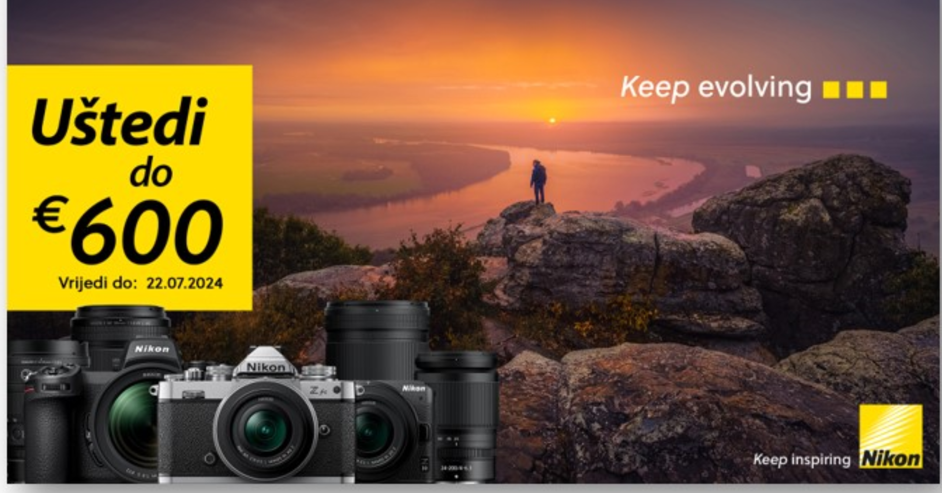 Ljetna Nikon promocija: Uštede do čak 600 €!