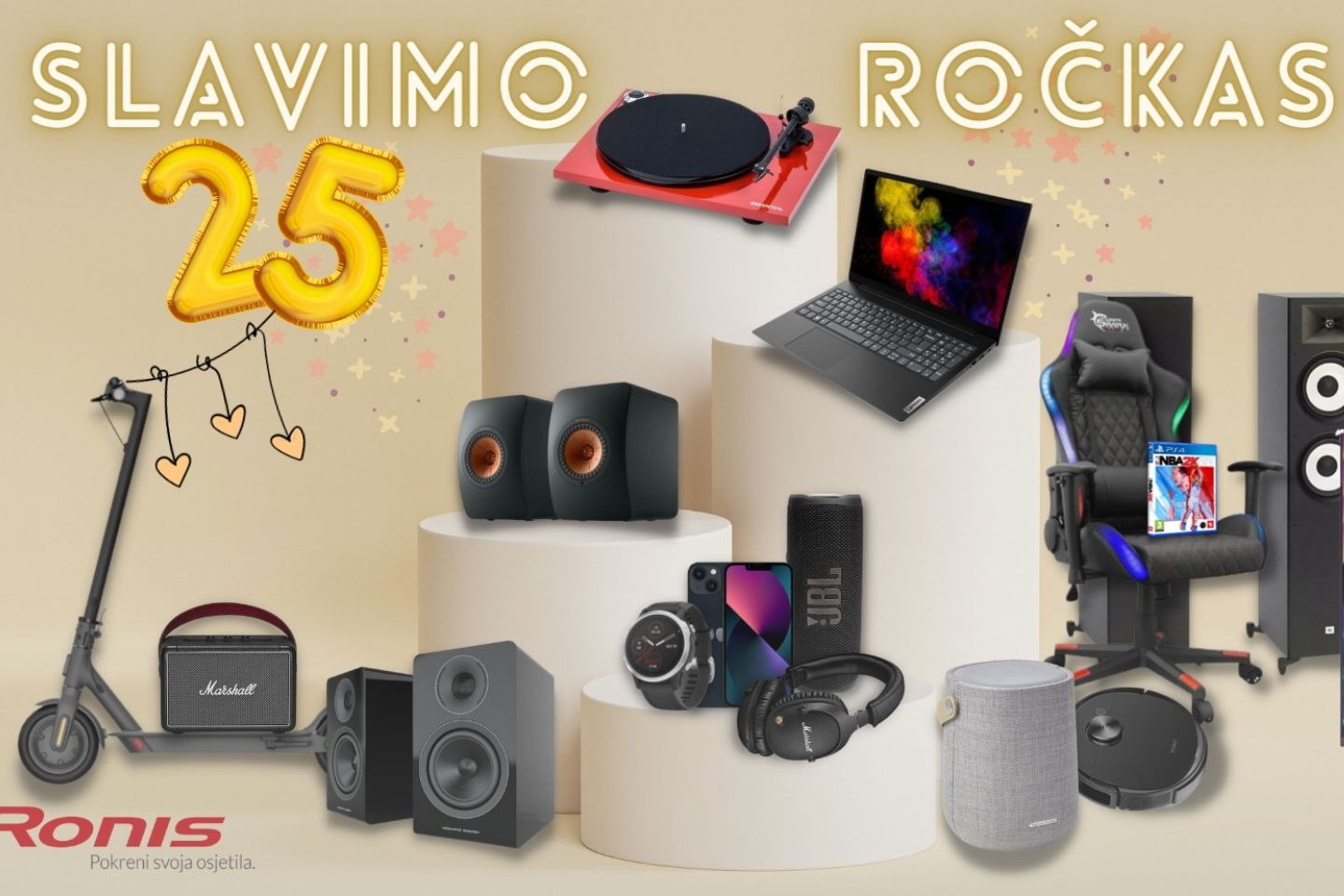 MEGA ROĐENDANSKA AKCIJA! 🥳 Častimo te popustima na preko 500 artikala