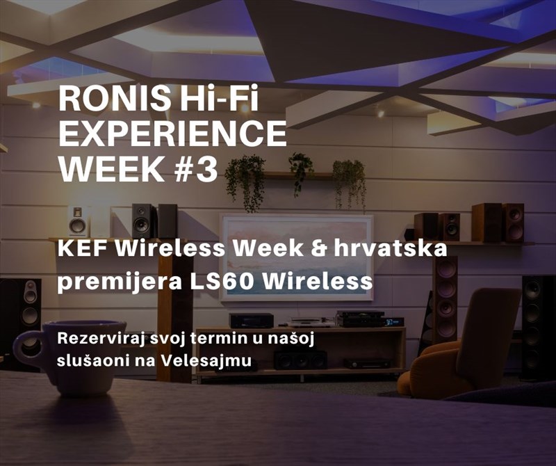 RONIS Hi-Fi Experience Week #3