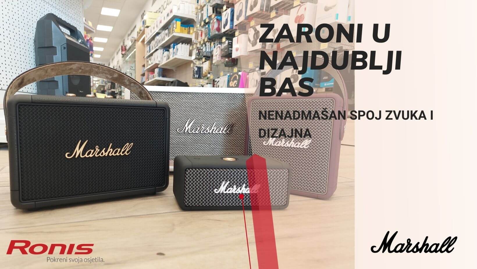 Najbolje od Marshalla samo kod nas! 🎵 Zvučnici i sluške po super cijenama