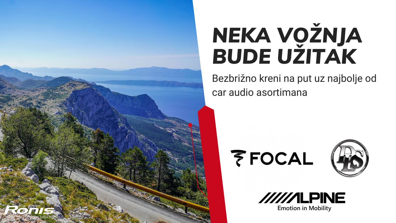 Neka vožnja bude užitak! 🚗 Alpine, Focal, DLS - opremi svoj auto vrhunskim HiFi-jem