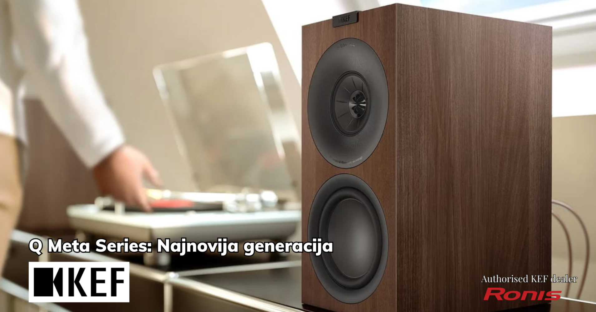 Nova KEF Q Meta serija u Ronisu Velesajam